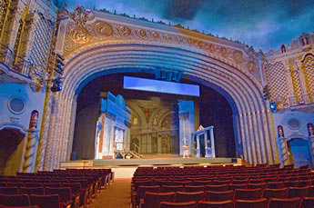 The Stage at the Orpheum Theater